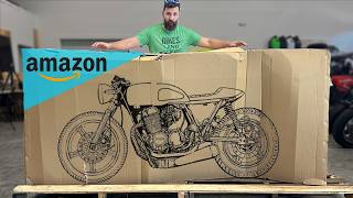 I Bought the CHEAPEST Cafe Racer Motorcycle on Amazon New [upl. by Arreit]