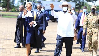 President Museveni in Gulu to open regional Parliamentary sittings at Kaunda grounds [upl. by Mattland]