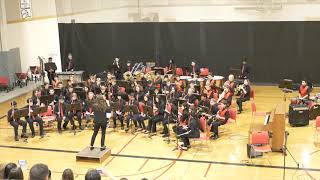 Redmond Middle School  Symphonic Band Darklands Legends  The Queens Masque [upl. by Ivers953]