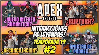 ¡Nuevas charlas secretas entre leyendas ¿Nuevas amistades y romances  Apex Legends IGNITE [upl. by Savell]