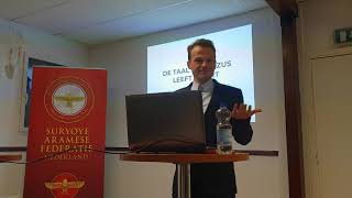 Dr Paul Noorlander begint zijn lezing in het Aramees [upl. by Erdeid]