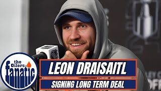 Leon Draisaitl Signing LONG TERM With Edmonton Oilers [upl. by Nnaeerb865]