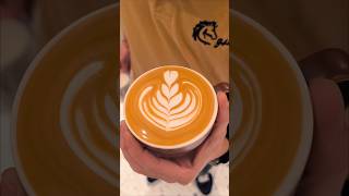 Basic tulip 🌷🌷 latte art 😎😎 [upl. by Ardnassak]