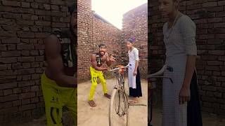 Yahi wali cycle lunga 😂funny trending dance comedy shorts reels [upl. by Plume]