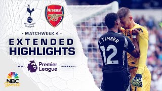 Tottenham Hotspur v Arsenal  PREMIER LEAGUE HIGHLIGHTS  9152024  NBC Sports [upl. by Amsirhc]