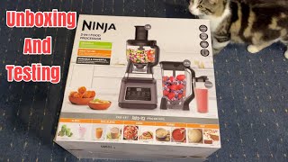 Ninja 3in1 Food Processor with AutoIQ BN800UK NUR SHOPPY [upl. by Ellord861]