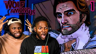 THIS ENDING IS CRAZY  Wolf Among Us Episode 1 [upl. by Laflam]