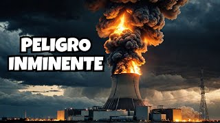 URGENTE FUEGO en LA CENTRAL NUCLEAR de ENERGODAR en UCRANIA [upl. by Weight459]