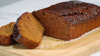 EASY JAMAICAN GINGER Cake Moist Sticky and Richly Spiced Loaf [upl. by Notsehc]