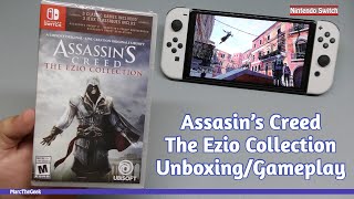 Assassins Creed The Ezio Collection UnboxingGameplay [upl. by Niple240]