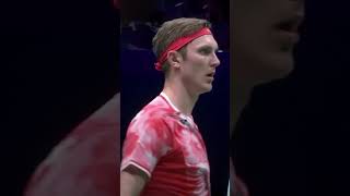 immersive backhand smash from victor alexan trending badminton shortsshortfeedshortvideo india [upl. by Harat845]