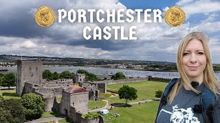 Portchester Castle  From Roman Fort To Medieval Stronghold [upl. by Nylloh]