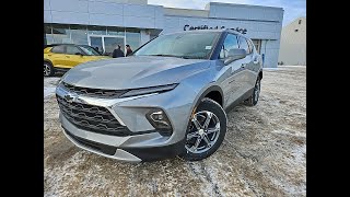 2024 Chevrolet Blazer LT  AWD  SUV  Sterling Grey Metallic  24N097 [upl. by Neeka752]