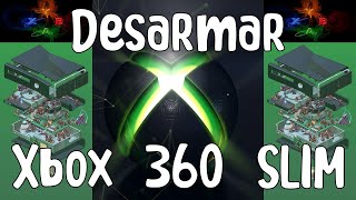 Desarmar destapar Xbox 360 Slim y armarlo [upl. by Ennavoj299]