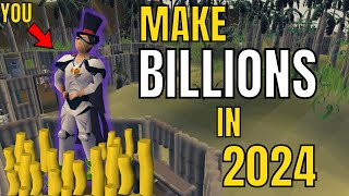 How To Become A Billionaire In Runescape In 2024 OSRS [upl. by Noseyt]