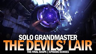 Solo GM Nightfall The Devils Lair on a Warlock with only Bows Destiny 2The Final Shape [upl. by Ardnahcal]