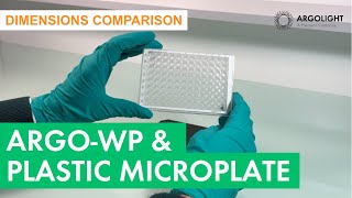 COMPARISONArgoWP and a standard plastic microplate Eppendorf [upl. by Soinski]