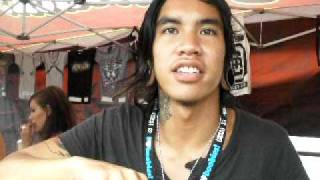 Interview with John Holgado from Attack Attack [upl. by Kennan]