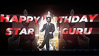 Wish You A Many Many Happy Returns Of The Day GuruPlayz33 [upl. by Ahsikal990]