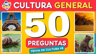 🧠 Trivia de Cultura General ¡50 Preguntas para Poner a Prueba tu Conocimiento 🌍 [upl. by Laup]