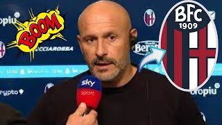 MIO DIO SCOPRI COSA HA RIVELATO ITALIANO PRIMA DELLA PARTITA CONTRO IL LECCE BOLOGNA NEWS [upl. by Ralyat]