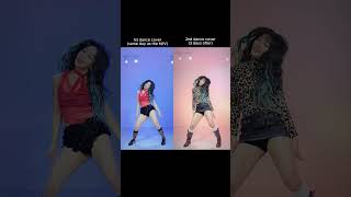 JENNIE  MANTRA dance cover DAY 1 vs DAY 3 InnahBee Mantra Jennie shorts [upl. by Yacano]