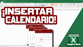 Inserta un Calendario Desplegable en una Celda [upl. by Shuler]