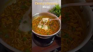 Cheesy Schezwan maggi recipe shortsvideo food ytshorts [upl. by Asyar726]