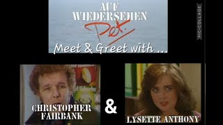 Auf Wiedersehen Pet Meet amp Greet with Christopher Fairbank amp Lysette Anthony AufWiedersehenPet [upl. by Faso369]