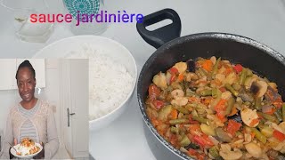 SAUCE JARDINIèRE AMAIGRISSANTE facile et rapide à realiser [upl. by Thaine475]