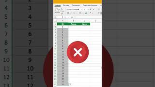 Excel лайфхаки  Как проставить нумерацию в эксель эксель excel excelformula лайфхак ексель [upl. by Benito40]