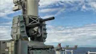 Naval Gatling Gun In Action • The Phalanx CIWS [upl. by Parsifal]