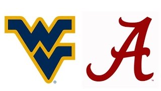 2014 West Virginia vs 2 Alabama Highlights [upl. by Pietrek301]