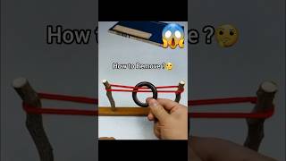 Easy Magic Trick Tutorial😱🤔 Rubber Band Magic Trick  shorts easymagictricks simplemagictricks [upl. by Rolyak968]