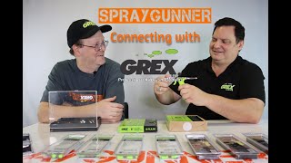 SprayGunner connecting with GREX about all things airbrushing [upl. by Yraek]