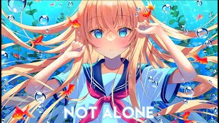 『Nightcore Lyrics』Alone SAYMRK Alosa PACANI Cover [upl. by Ezarra]