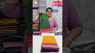 Narayananpet Checks Sarees Price 8600 Free ShippingWhatsApp number for Booking 9000056318 [upl. by Cherianne390]