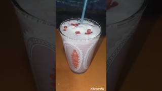 Pomegranate milkshake perfect milkshake milkshake pomegranate juice samadanam vlogs [upl. by Anes]