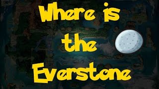 Where Is The Everstone Pokemon Alpha SapphireOmega Ruby [upl. by Nospmis]