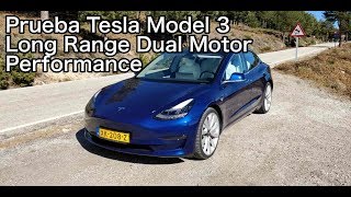 Prueba Tesla Model 3 Long Range Dual Motor Performance [upl. by Goddard913]