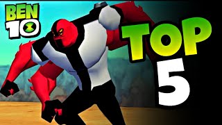 Top 5 Ben 10 Games In Phone 2024 [upl. by Adnouqal]