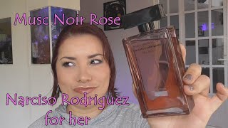 Musc Noir Rose NARCISO RODRIGUEZ for her Español [upl. by Alyk]