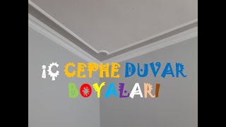 En Güzel İç Cephe Duvar Boyaları  Uygulamalı Örneklerle [upl. by Lipps972]