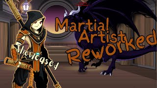 Martial Artist Classes Showcase after Rework Already good [upl. by Hcib512]