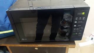 how to use LG 20 L Grill Microwave Oven MH2044DB Black full demo [upl. by Doran]