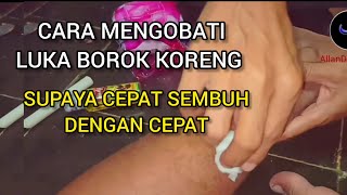 HERBAL ALAMI UNTUK LUKA BOROK LUKA KORENG SUPAYA CEPAT SEMBUH [upl. by Massie]