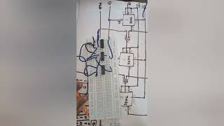 EXPERIMENT ON ASYNCHRONOUS 3 BIT UPDOWN COUNTERbtech lab polytechnic [upl. by Henriha]