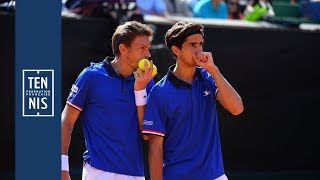 Coupe Davis 2018  la rétro  HerbertMahut  FogniniBolelli  Herbert en puissance  FFT [upl. by Lello]