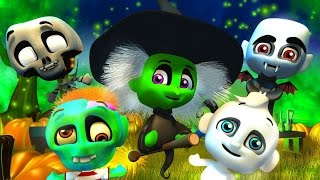 Halloween Night  Halloween Song  Spooky Fun Song for Kids by Little Treehouse [upl. by Budd591]