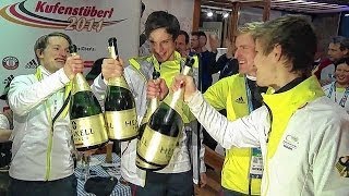 Deutsche Skispringer jubeln über TeamGold [upl. by Geoff24]